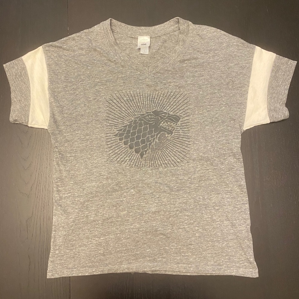 Game of Thrones House Stark Large Tee Shirt